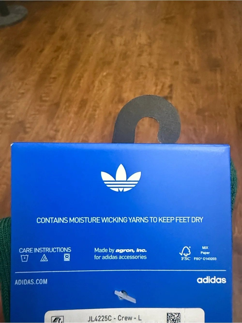 Adidas Crew Socks 3pack Size L